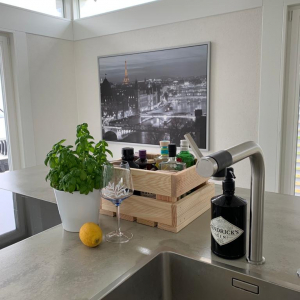 universell wieder verwendbaren Holzkiste