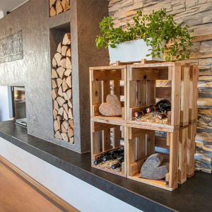 universell wieder verwendbaren Holzkiste